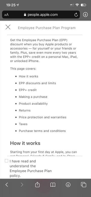 Apple employee purchase program uk.  Did you use your company provided speci...
