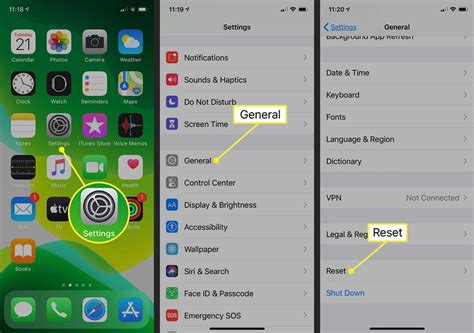 Apple iPhone - Reset Network Settings Verizon