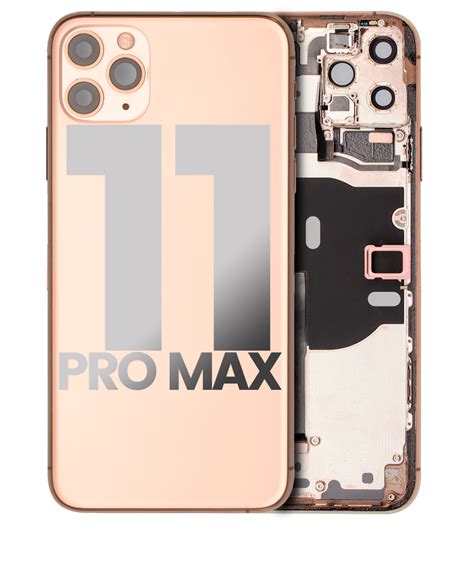 Apple iPhone 11 Pro Max A2218 Housing Gold + Small Parts