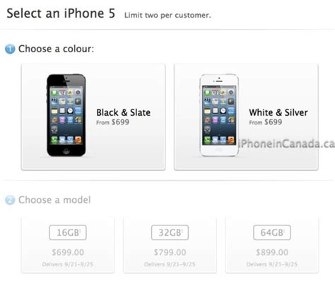 Apple iPhone 5 Pre-Orders Now Available Online [Update]