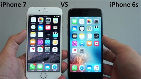 Apple iPhone 7 vs Apple iPhone 6 - specs comparison