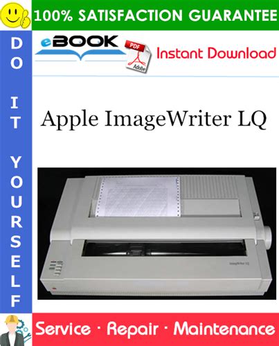 Apple imagewriter lq service repair manual. - 25 jahre institut der deutschen wirtschaft.