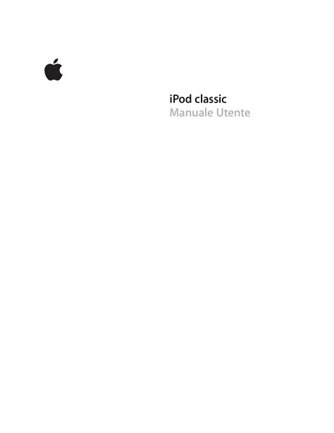 Apple ipod classic 120gb manual de usuario. - Manuale di progettazione trasformatore e induttore mclyman download.