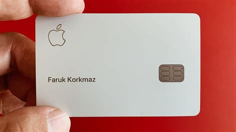 Apple kredi kartı