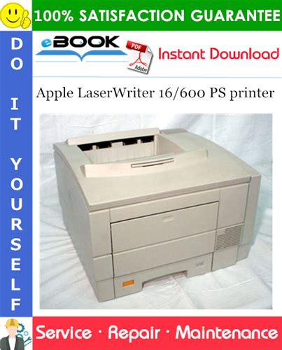 Apple laserwriter 16 600 ps printer service repair manual. - Non fiction guided reading handbook by pearson education.
