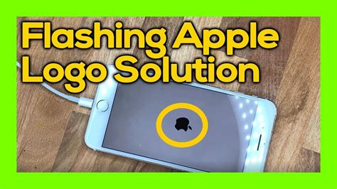 Apple logo flashing on and off, - YouTube