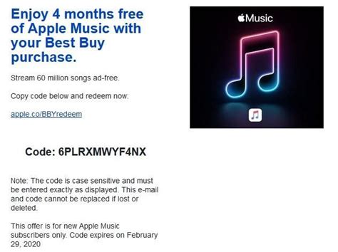 Apple music codes. On craque pour l'abonnement Individuel dès 10,99€ par mois avec Apple Music. Voir la promo. Détails et commentaires (1) Partagé par MaReduc (88 utilisations) -. Validité permanente. PAS de montant d'achat MINIMUM nécessaire pour profiter de cette offre. Applicable sur l'abonnement Individuel. 