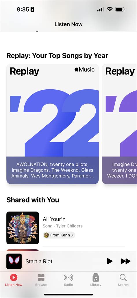 Apple music replay 2022. Browse is pretty just new releases, popular songs with timely playlists ( like you get a Valentine’s Day playlist right now) and Apple curated sections ( songs that move, love songs, spatial audio, Black history month, fitness etc) The only thing in Browse that is tailored for you may be depending on your location. 