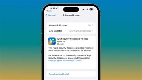 Apple releases first-ever 'Rapid Security Response' iOS update: What to know