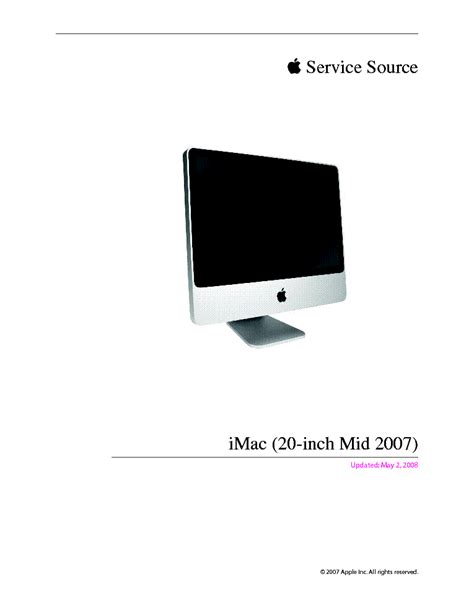 Apple service source manual 20 imac g5. - Goof proof grammar speak and write with perfect confidence with book s pocket guidebook.