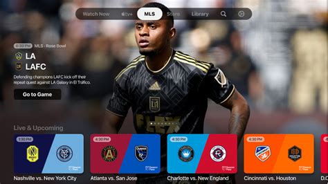 Apple tv mls season pass. Disfruta del contenido aquí y en pantalla grande. Puedes acceder a MLS Season Pass en la app TV, disponible en tus dispositivos Apple, televisores inteligentes, en la web y en otros soportes. Descubre todas las maneras de ver MLS Season Pass. 
