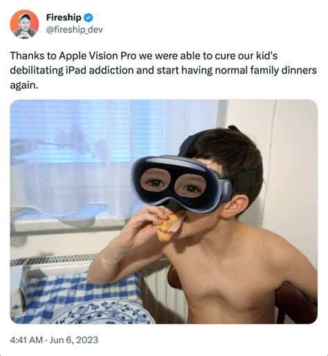 Apple vision pro meme. Every great technological product brings the best memes and strange use cases. These are the 10 best ones about the new Apple’s Vision Pro: 1. Not a phone in sight (but at what cost) pic.twitter ... 