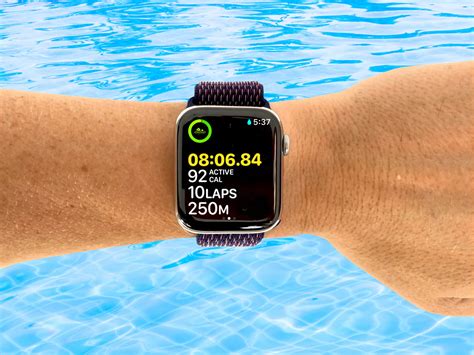 Apple watch swimming. The Apple Watch is almost hilariously accurate in tracking laps, and that big, beautiful 45mm screen is easy to see through foggy swim goggles. At the end of the day, a waterproof heart rate monitor is a tool for helping you progress and improve in the water. 