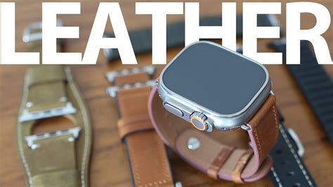 Apple watch ultra leather band. The Apple Watch Ultra is a premium smartwatch, and many will demand a premium leather band to compliment it. Apple sells the Leather Link Band, which features a handcrafted Roux Granada leather ... 