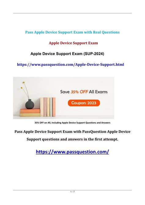 Apple-Device-Support Demotesten