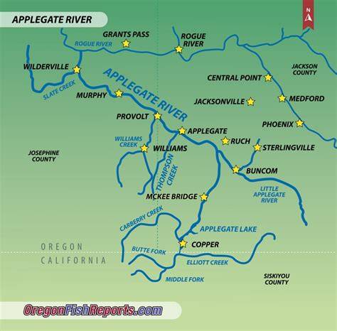 Applegate river fishing report.  As rain and The Applegate River, Applegate, OR, a Rogue Riv...