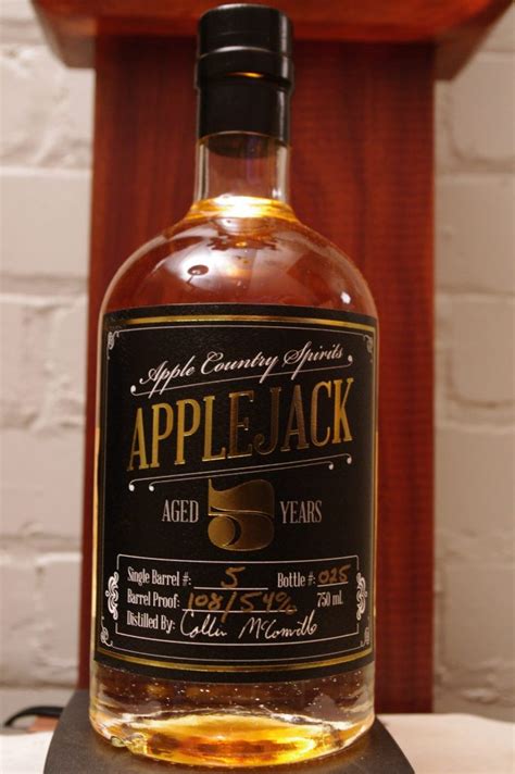 Applejack liquors. Applejack is a liquor that is freeze distilled, as opposed to steam distillation. In my opinion, Applejack is one of the most under rated spirits in the world, which is sad since it has had such a long and storied history. George Washing who owned one of the largest distilleries in America made Applejack. 