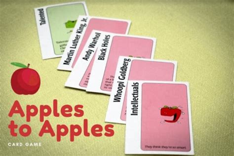 Apples to Apples Rules Gameplay Instructions and How to play