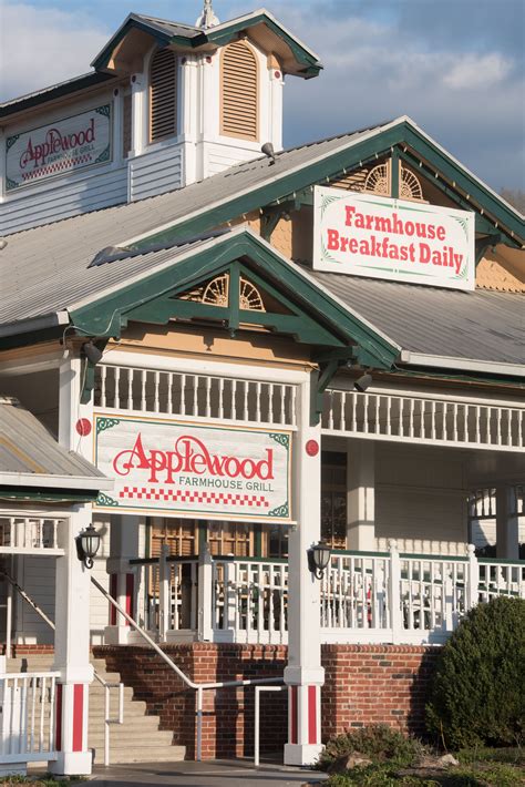 Applewood farmhouse. Enjoy a tall glass of cider and a pastry at the Cider Bar or homemade ice cream at The Creamery. Stop by the General Store, the Candy Factory and Christmas Shop for gifts and goodies. Sample our wines and hard ciders at The Apple Barn Winery and eat dinner at the famous Applewood Farmhouse Restaurant & Grill. Plan Your Visit 