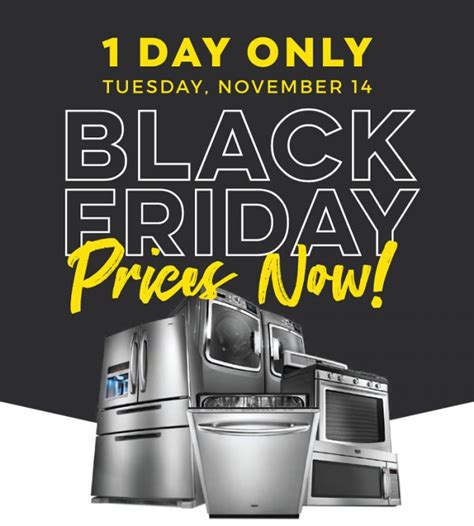 Appliance black friday. If you answered yes to any of the above, it’s time to check out the Lowe’s Black Friday sale . You’ll find up to 40% off select tools and accessories, up to $750 off qualifying major ... 