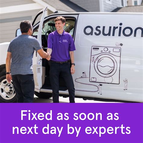 Appliance repair by asurion. The actual repair took about an hour and was done efficiently. My only minor complaint is that the total turnaround time was slightly longer than initially quoted, around 2 weeks from claim to completion. But overall, … 