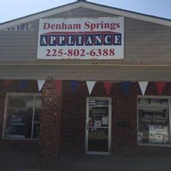 From Business: American Freight Furniture, Mattress, Appliance in Denham Springs, LA is a warehouse furniture store - now selling appliances! ... Sears Appliance Repair. Major Appliance Parts Major Appliance Refinishing & Repair Small Appliance Repair. Website. 66. YEARS IN BUSINESS (225) 791-3009. View all 6 Locations.. 