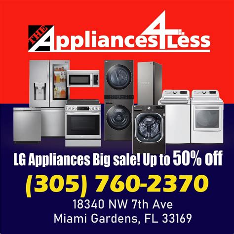 Appliances 4 less miami store. Appliance 4 Less KC, Kansas City, Missouri. 1,179 likes · 10 talking about this. Through partnerships with Top brands such as LG and Samsung, we receive... 