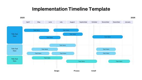 Application Development Timeline PowerPoint Template PPT Slides