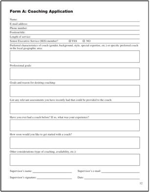 Application Form Application Form Definition Dictionary
