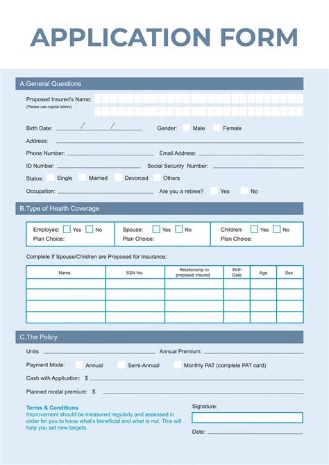 Application Forms Online & Free Templates 123 Form Builder