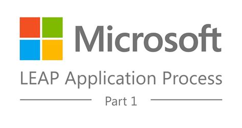 Application Process Microsoft Leap