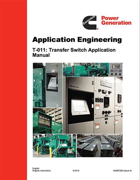 Application engineering manuals from cummins power generation. - Manuale di servizio john deere ltr180.