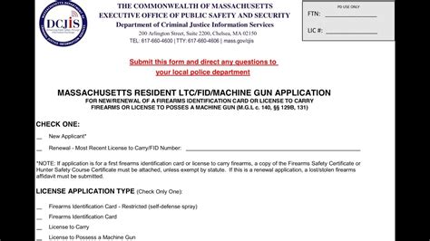 Application for a License to Carry Firearm (LTC) Denied