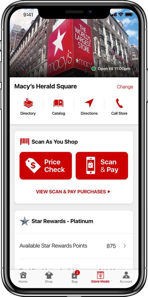 Save at Macy's with 10 active coupons & promos verified by our experts. Free shipping offers & deals starting from 20% to 40% off for May 2024! ... There is a Macy’s cell phone application, and it works hard to make shopping online or in-store a special experience. The app features the usual access to online shopping and payment options users .... 