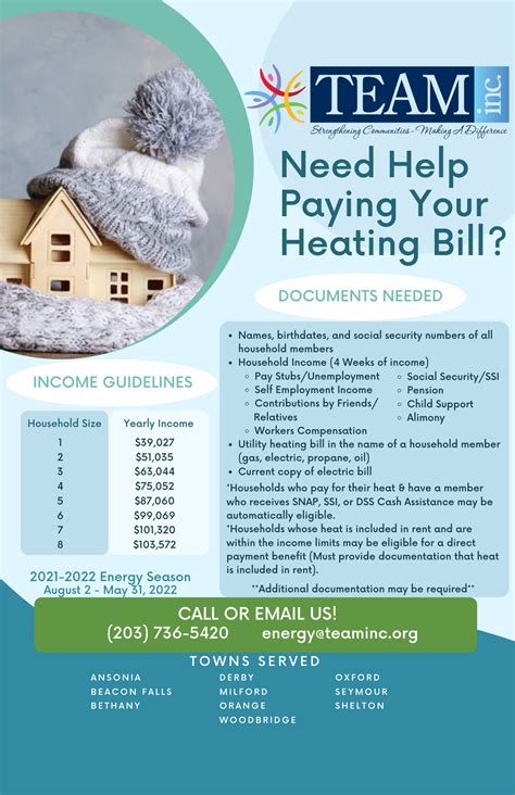 Applications available for home heating assistance