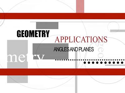 Applications of Angles and Planes Media4Math