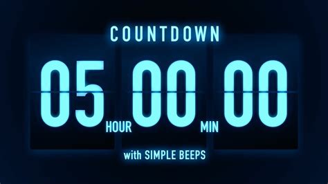 Applications of the 5 Hours Timer