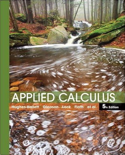 Applied Calculus 4th Edition Hughes