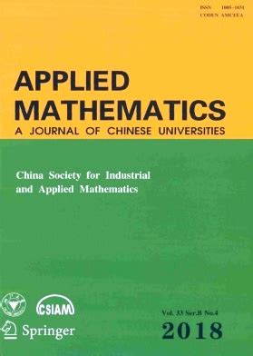 Applied Mathematics-A Journal of Chinese Universities