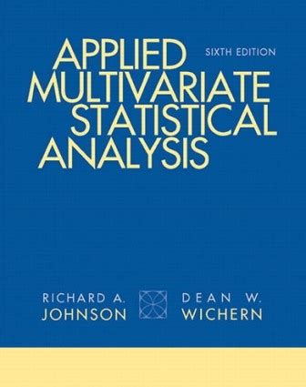 Applied Multivariate Statistics Solution Manual