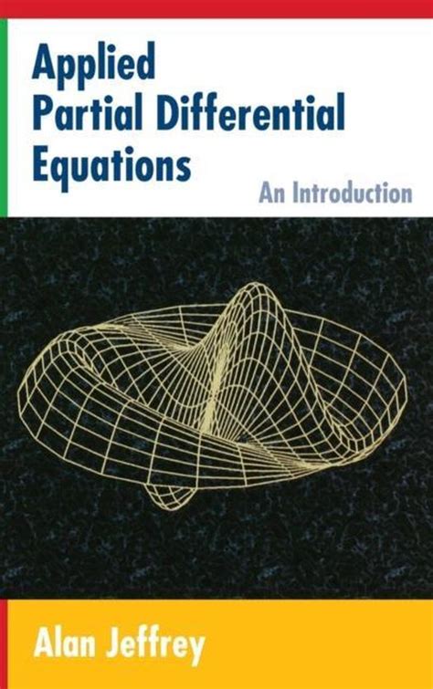 Applied Partial Differential Equations An Introduction
