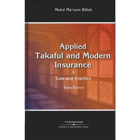 Applied Takaful And Modern Insurance 3rd Edition