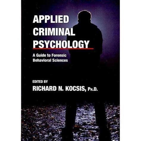 Applied criminal psychology a guide to forensic behavioral sciences. - Uh 60a operators manual change 4.