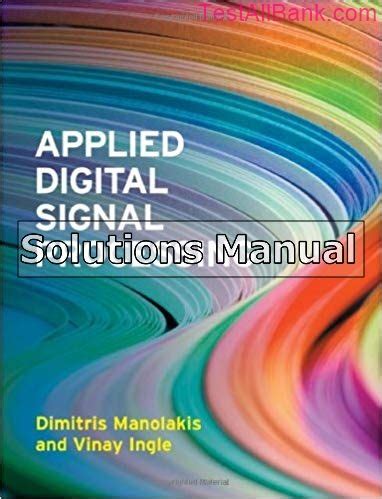 Applied digital signal processing manolakis solution manual. - User guide for brother mfc 240c.