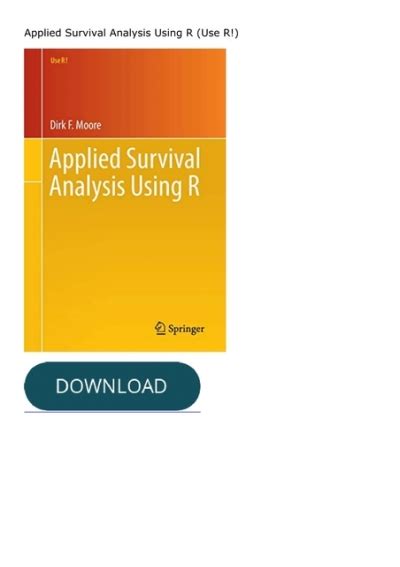 Applied survival analysis using r use r. - Chapter 5 solutions manual managerial accounting weygt.