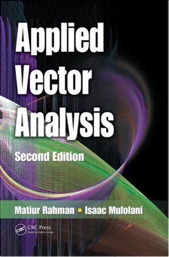 Applied vector analysis second edition electrical engineering textbook series. - Qué tan verde era mi libro del valle.
