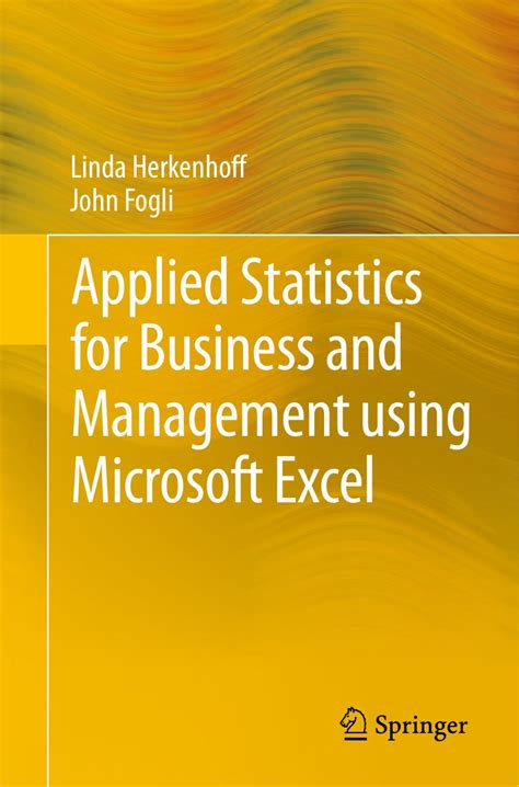 Full Download Applied Statistics For Business And Management Using Microsoft Excel By Linda Herkenhoff