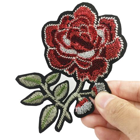 Applique is a type of embroidery that employs a smaller patch or 