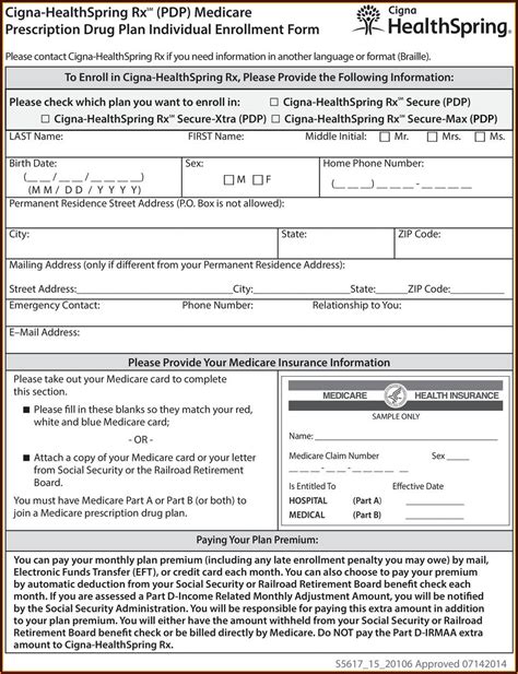 Apply For Medicare Part B Sep Enrollment Form Form Resume Examples