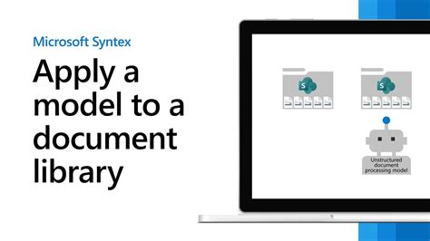 Apply a model to a document library in Microsoft Syntex